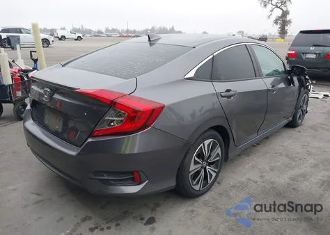 2017 Honda Civic Ex-T z USA, uszkodzony, nr VIN 19XFC1F38HE205643